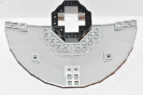 LEGO Panel 10x10 Quarter Saucer Top UFO LEFT x2 4229 Engine 6975 6979 30117pb01