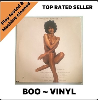 Al Kooper Act Like Nothing's Wrong Lp Vinyl Record Album VG+ / VG+