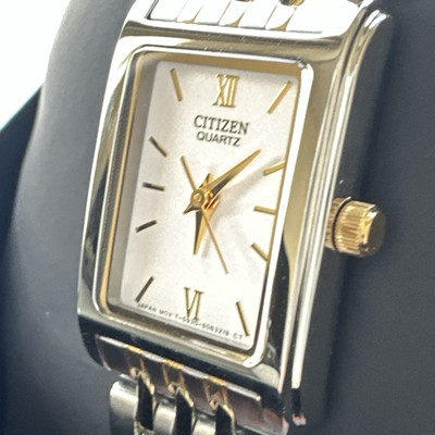 CITIZEN PEAKY JEAN PJ83 （2本セット） Citizen Women's Two Tone Stainless Steel Bracelet Watch 18mm
