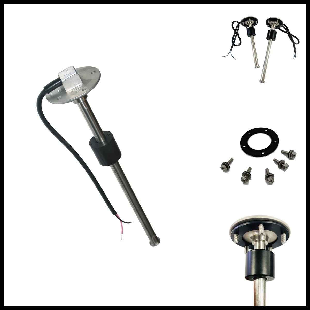 KUS Reed Switch Diesel Fuel Water Level Sensor 240-30 ohm SSS SSL 23"