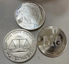Lot of 3 -1 Oz .999 Fine Silver Rounds Bullion Silver Below Melt 🦅🔥🔥🪙