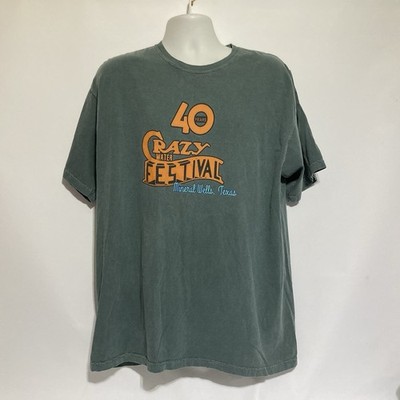 Crazy Water Festival T-Shirt Size XL Mineral Wells Texas 40th Anniversary 2020