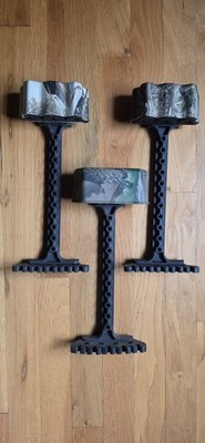 (3) Alpine Bear Claw 5 Arrow Quiver Bodies (NO MOUNTS)