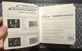 Deep Fighter - NTSC - US - Mit Anleitung und Reg. Card! (Sega Dreamcast)