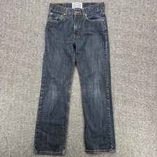 Signature by Levi Strauss Boys Slim Straight Jeans Dark Wash Cotton 18 Regular