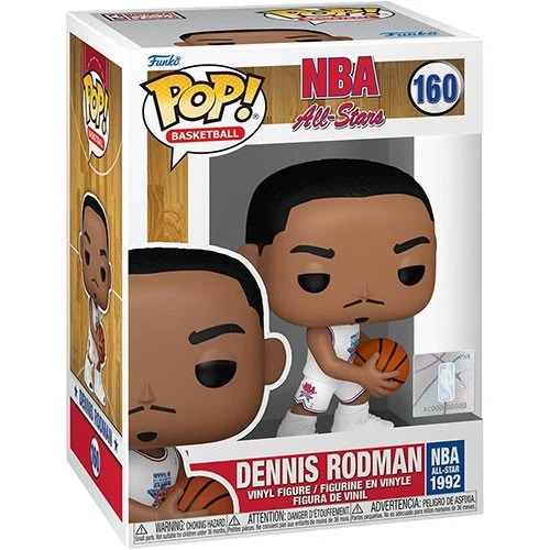 Funko POP! Basketball - NBA Legends Figure - DENNIS RODMAN #160 [1992 All-Star]