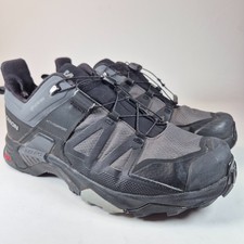 Salomon X Ultra 4 GTX Mens Hiking Shoes Size 10 Waterproof Gore-Tex Trail Black