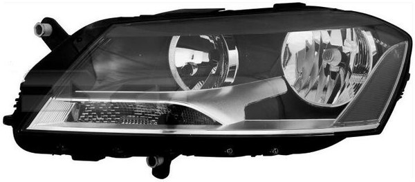Scheinwerfer Vorne Rechts H7 FüR VW Passat 2010 Al 2014 valeo OEM 3AB941006-image