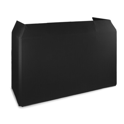 Ultimax DJBoothProXL große Profi DJ-Kabine mit schwarz-weißem Gelege und Tragetasche