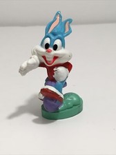   VTG WB Tiny Toon Adventures Buster Bunny PVC Figure 1992 Cake Topper Warner  