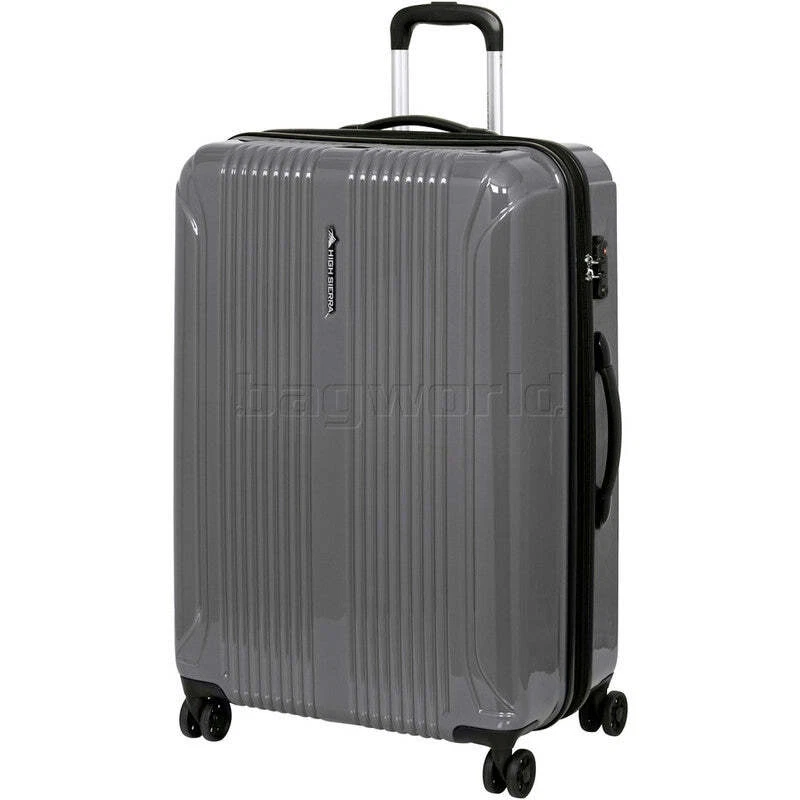 High Sierra Bar Large 76cm Hardside Suitcase Grey 86227 eBay