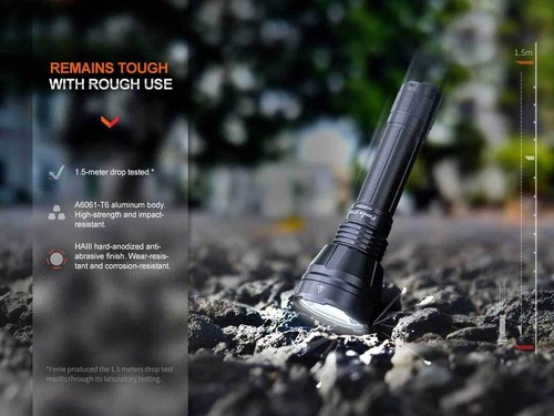 Fenix HT32 Tri-colour 2500 lumen White, Green, and Red LEDs hunting torch - Picture 4 of 12