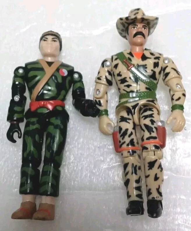 Figuras de ação vintage Lanard The Corps 3,75" tamanho grande Sarge, Avalanche, Shooter Sam+ - Imagem 3 de 4