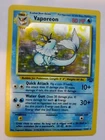 Vaporeon Jungle Set Pokemon Card Base WOTC