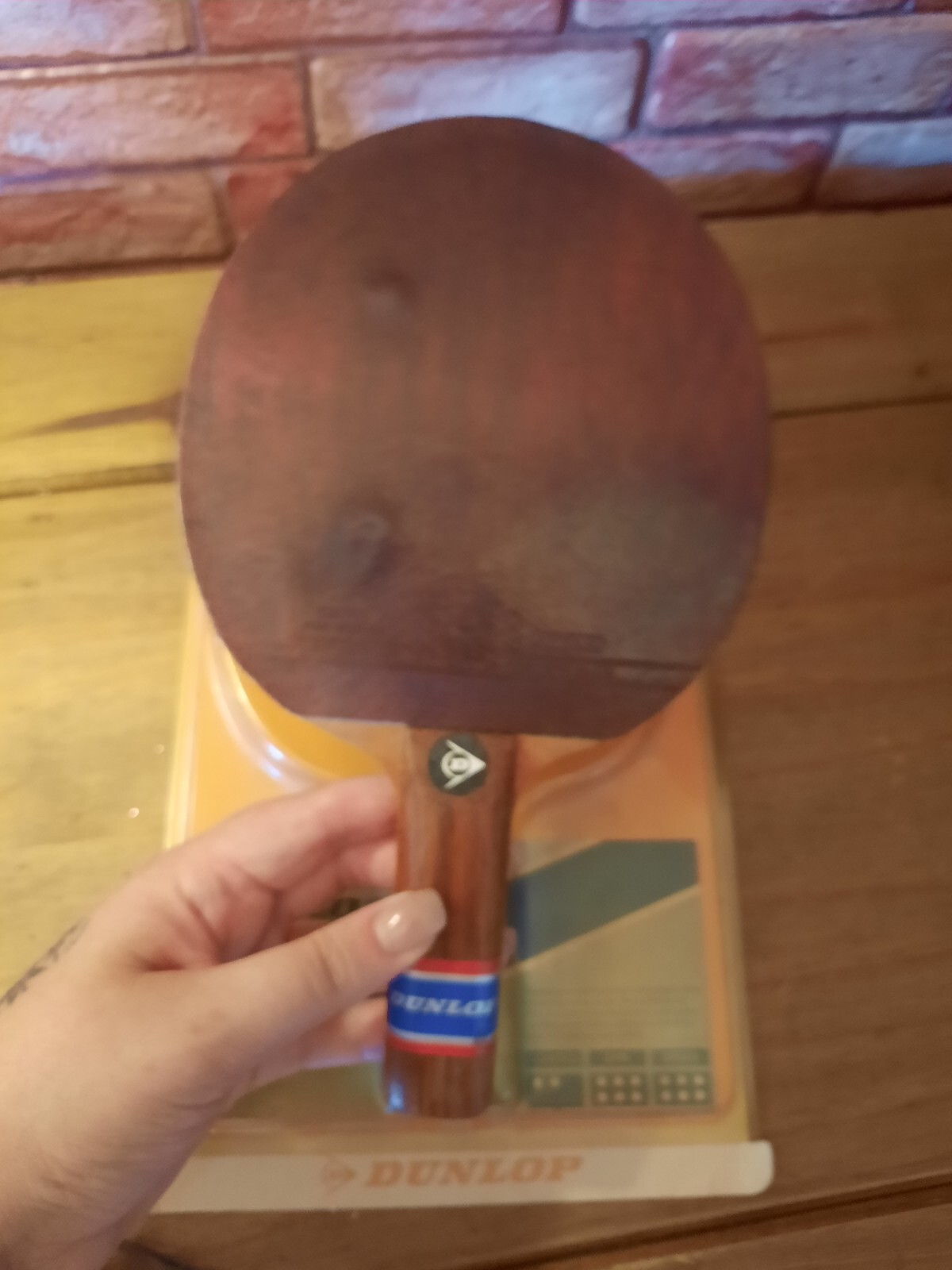 Vintage Dunlop Spinmaster Armstrong (Japan) Table Tennis Pad eBay