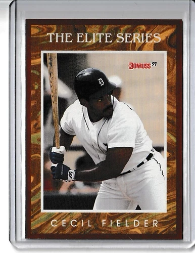 1991 Cecil Fielder Donruss Elite Series /10000