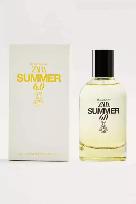 ZARA SUMMER 6.0 EAU DE TOILETTE 100 ML 3.4 FL. OZ BRAND NEW SUMMER FRAGRANCE