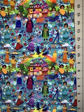 Disney Encanto Custom Fabric Fat Quarter 18 x28 Spandex Stretch