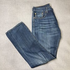 C.O.F. Studio Jeans Mens 33x32 M2 Candiani Denim Selvedge Slim Straight