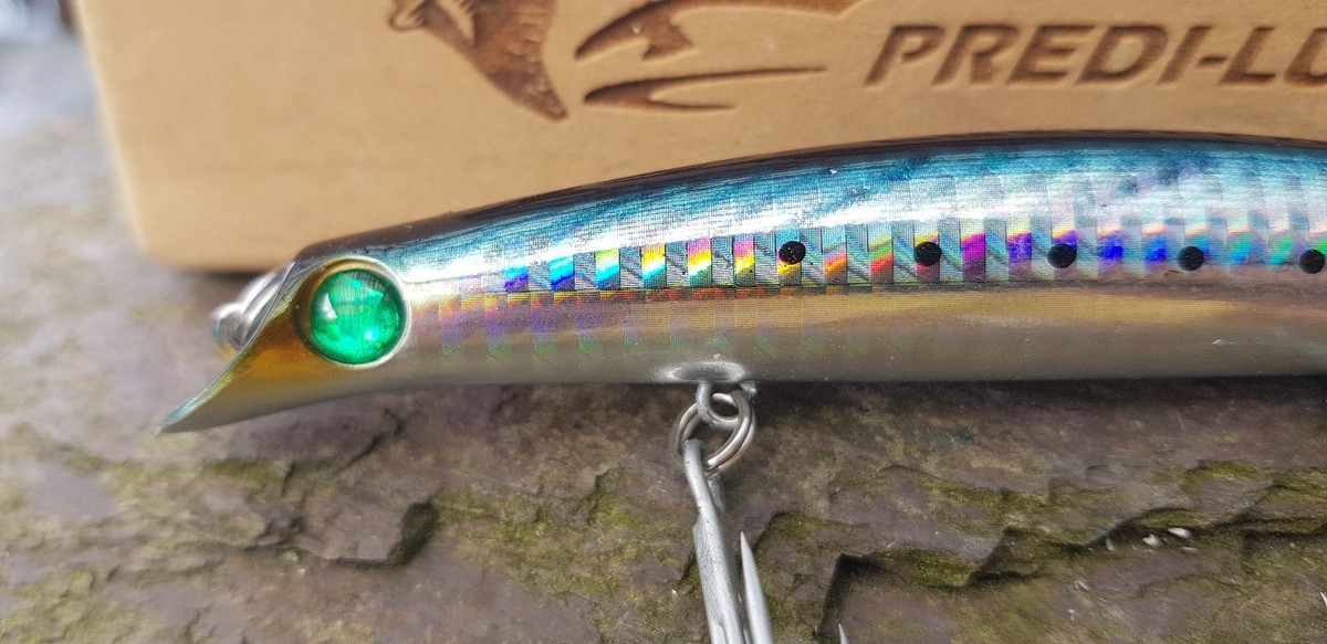 Bass Lure Bocca Croc 120 Mm 15 G 0,2-0,5 M Immersione Slim Shore - Foto 8
