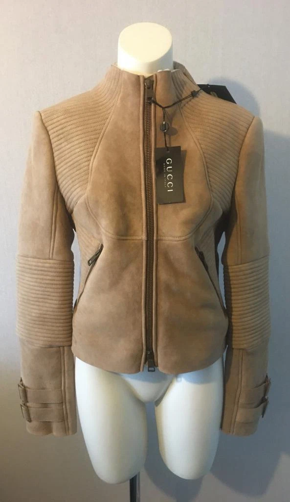 Gucci Tom Ford Cappotto Giacca Pelle di Pecora Shearling (BNWT)
