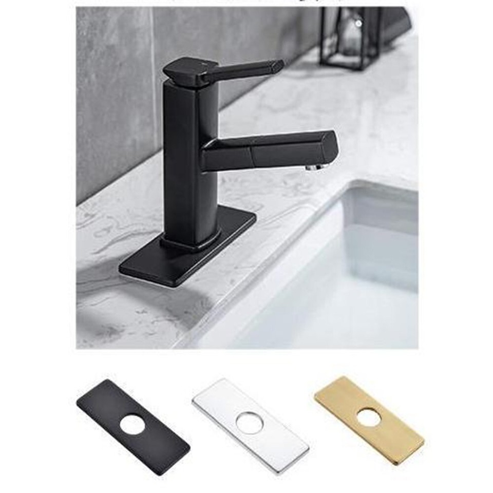 Soap Dispenser Base Stainless Steel Faucet Plate Hole Cover for