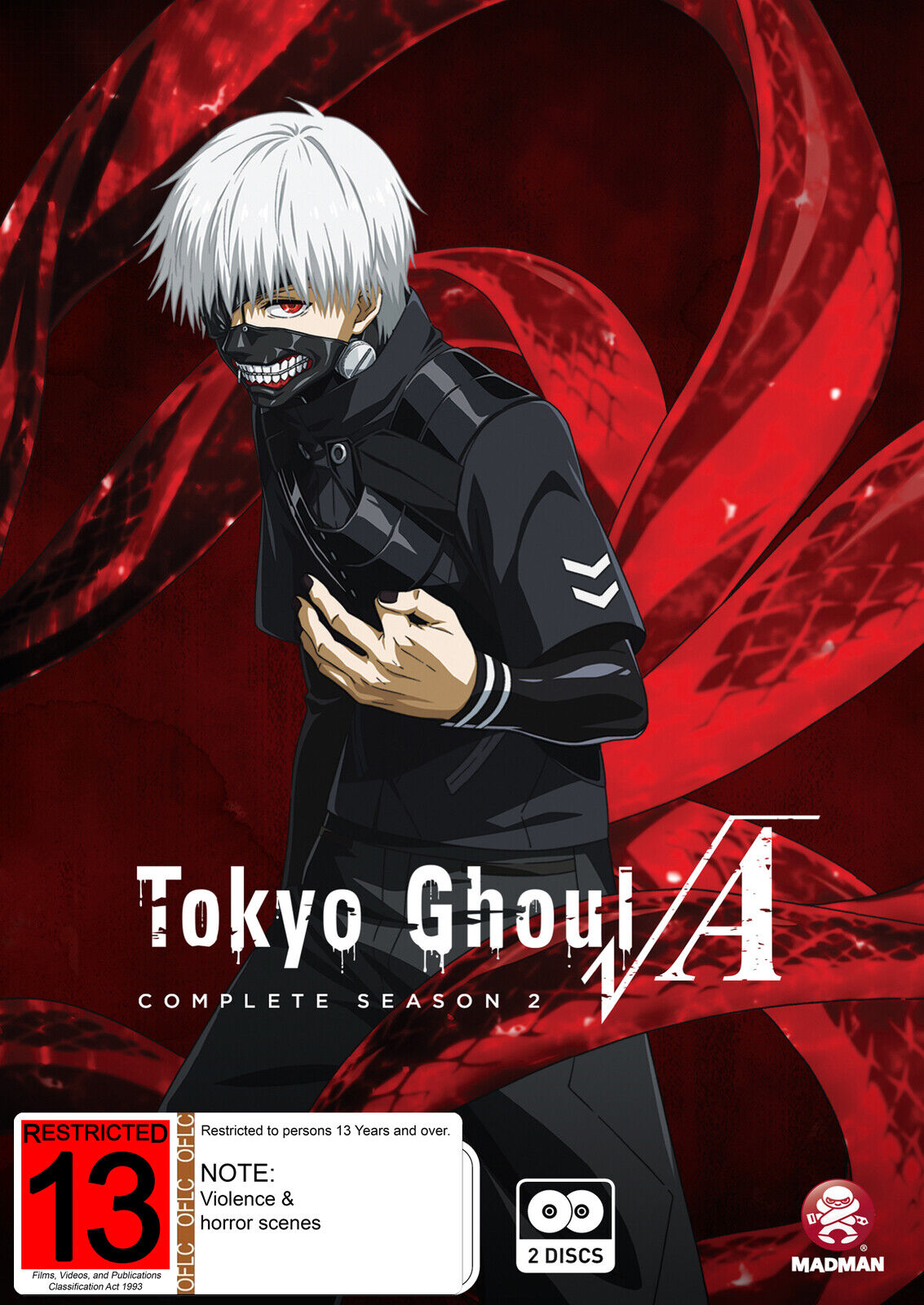 Tokyo Ghoul Ep. 1 A 12 [DVD] 8420266978042