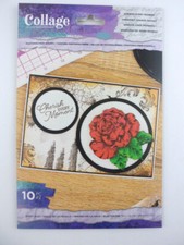 Collage by Crafters Companion Photopolymer Stamps 10 pc - Cherish Every Moment