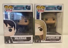 Funko Pop! Movies Valerian - Valerian #437 & Laureline #438 with Pop Protectors