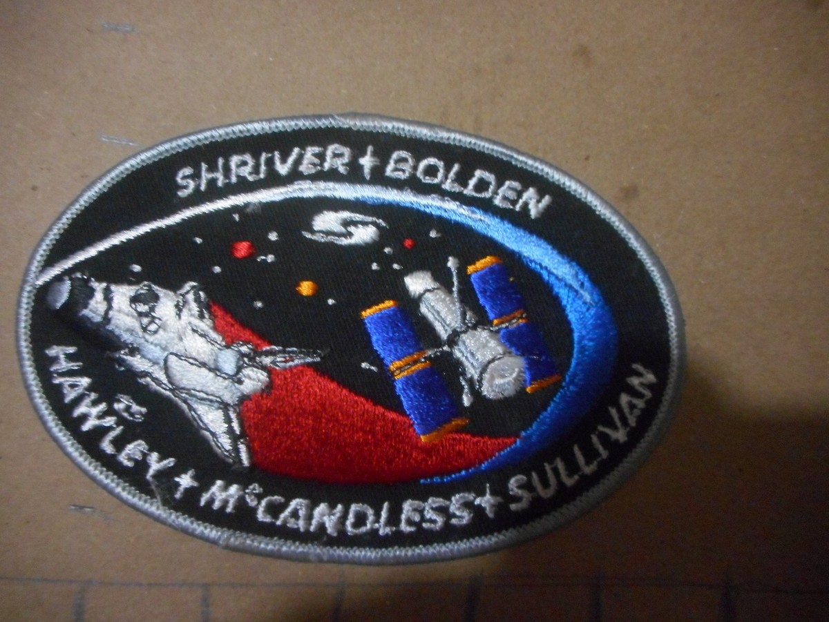 Vintage NASA Patch Shriver & Bolden | eBay