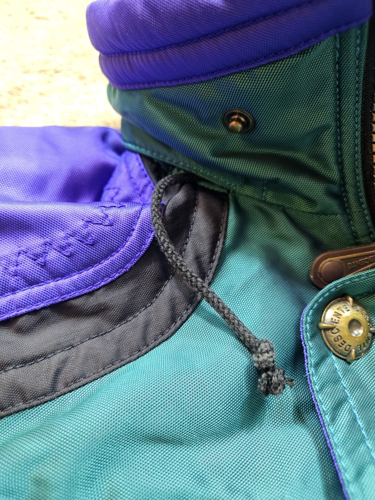 Vintage 90s Descente Colorblock Ski Jacket Size Medium