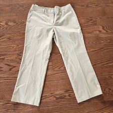 Brooks Brothers Advantage Chinos Women's Size 12 Beige 100 Cotton dress Pants