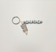 Schlüsselanhänger mit Name☆Turnbeutel☆Schultornister☆Kindergartentasche☆Junge☆