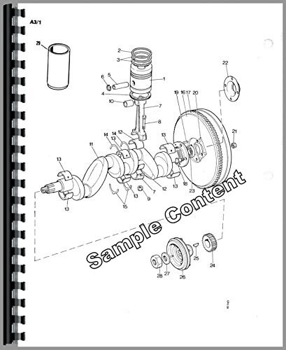 Parts Manual John Deere 200 2 Row Mounted Cultivator pc180