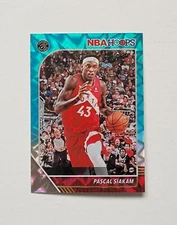 2019-20 Panini Hoops #182 Pascal Siakam Teal Explosion