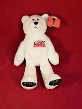 Limited Treasures Jamal Anderson 32 White Beanie Plush Bear 1308/12500 Falcons