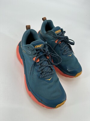 Hoka One One Challenger ATR 6 GTX 1116878 Blue Running Shoes Sneakers W's 10.5B