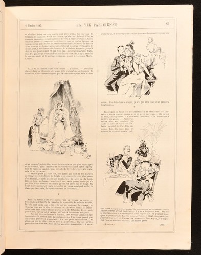 1897 La Vie Parisienne 35 Annee achats Janvier - Decembre 1897 French