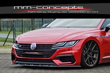 CUP Spoilerlippe für VW Arteon R-Line Spoiler Frontspoiler Spoilerschwert ABS IN