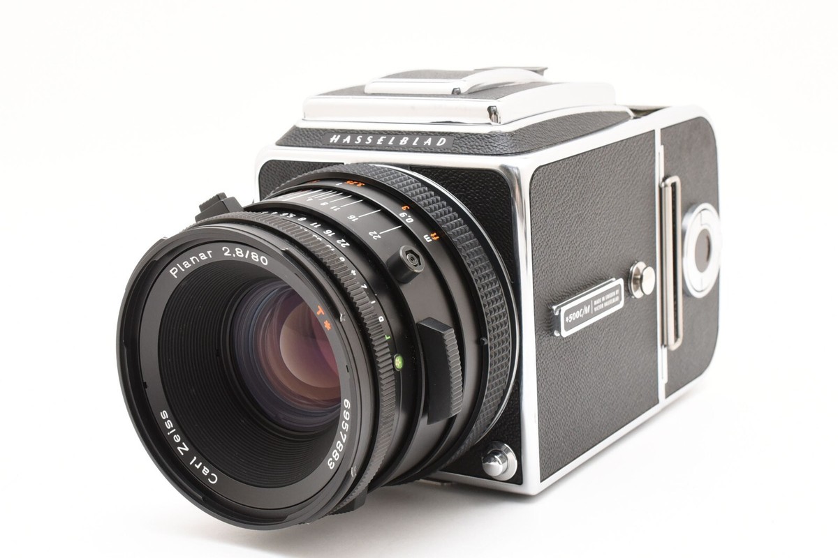 Mint】Hasselblad 500CM 500C/M Silver Camera CF 80mm f2.8 T* Lens