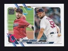 2021 Topps Update Series #US121 TREVOR STEPHAN & NICK SANDLIN RC ROOKIE COMBO