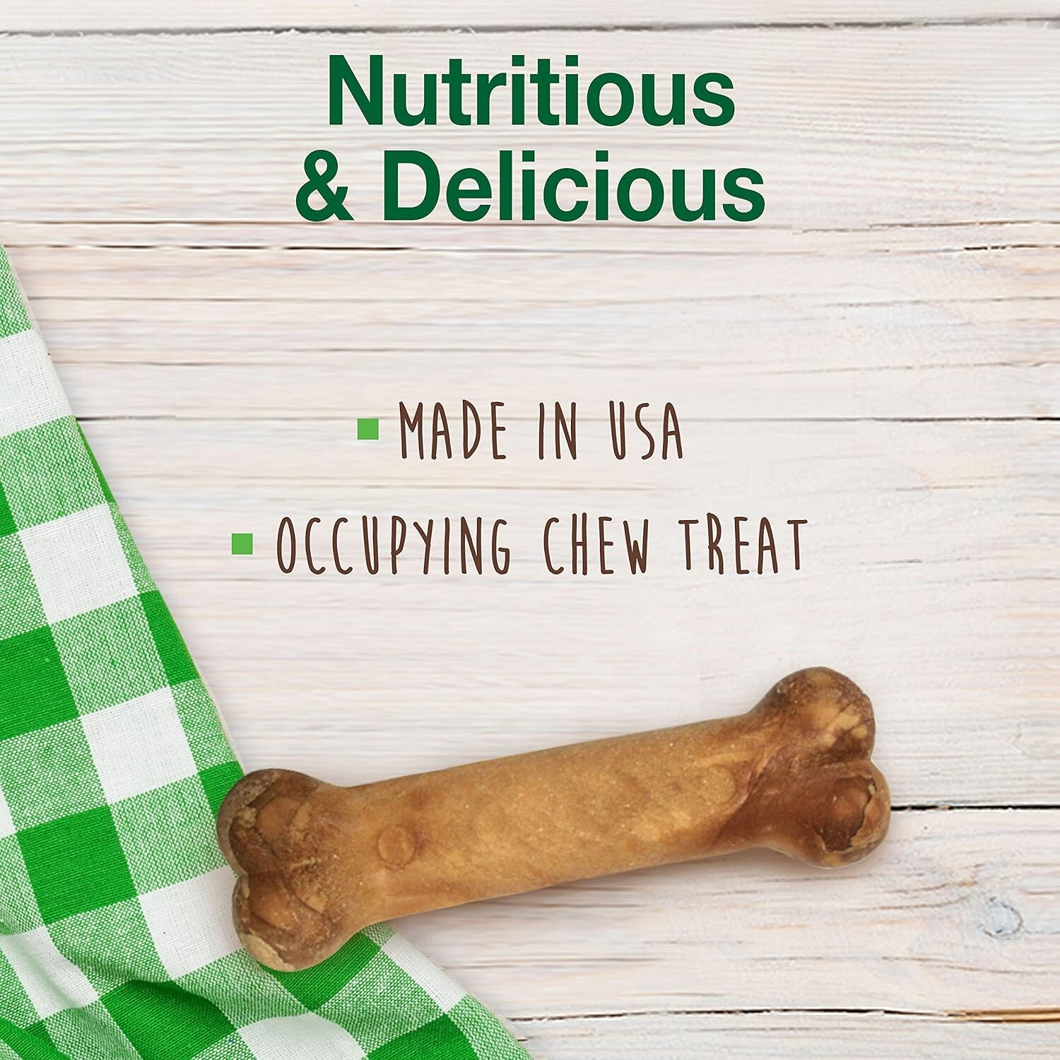 Nylabone Healthy Edibles Natural Dog Chews Long Lasting Roast Beef Flavor 2 Coun