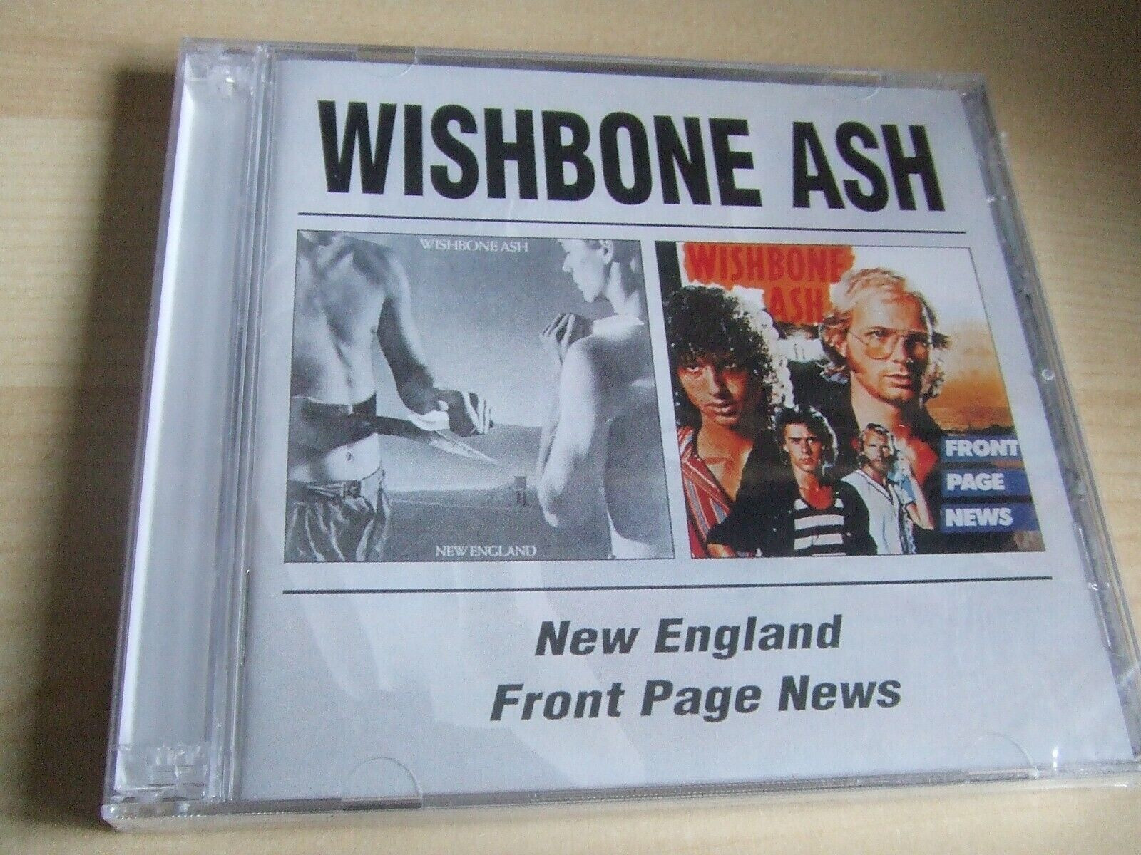 NEW SEALED CD ALBUM - Wishbone Ash - New England / Front Page News