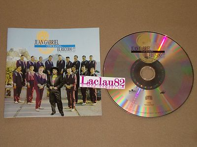 Juan Gabriel Con Banda El Recodo 1998 Bmg Cd Mexico | eBay