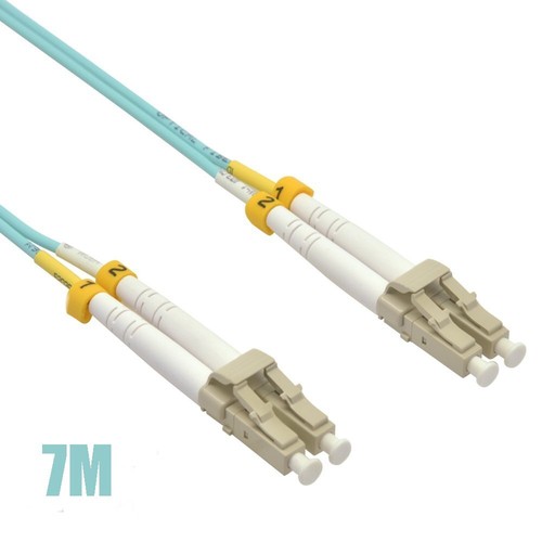 0.5m-20m LC-UPC to LC-UPC OM4 50/125 MultiMode Duplex OFNR Fiber Optic Cable Lot - 第 9/14 張圖片