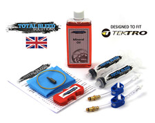 TBS Brake Bleed Kit for all Tektro - TRP - Mineral Oil Option. Quantum Slate