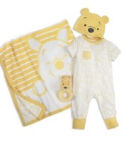 Winnie the Pooh Gift Set for Baby Size 9-12 Months - 4 Pc