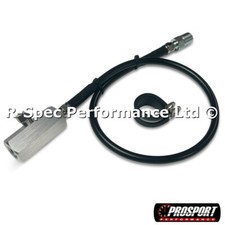 1/8 BSPT - 1/8 NPT Remote Adaptor For Oil Pressure Feed Sensor Sender Gauge BK