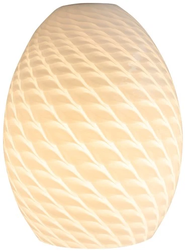 Access Lighting 23123 White Firebird Ostrich Glass Shade - Picture 12 of 12