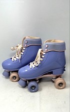 Infinity Girls Bubble Gum Bounce Blue Lace-Up Roller Skates Size 3 to 6